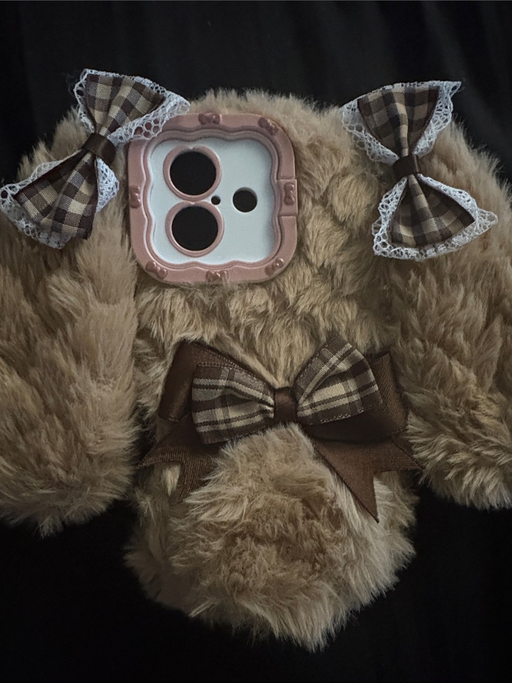 Furry Rabbit iPhone 17 phone case - Picture 2 of 8